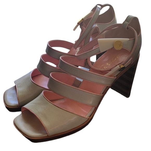 LOUIS VUITTON Sandals w/ Buckle Strap Size 41 - US 11 - Picture 3 of 7